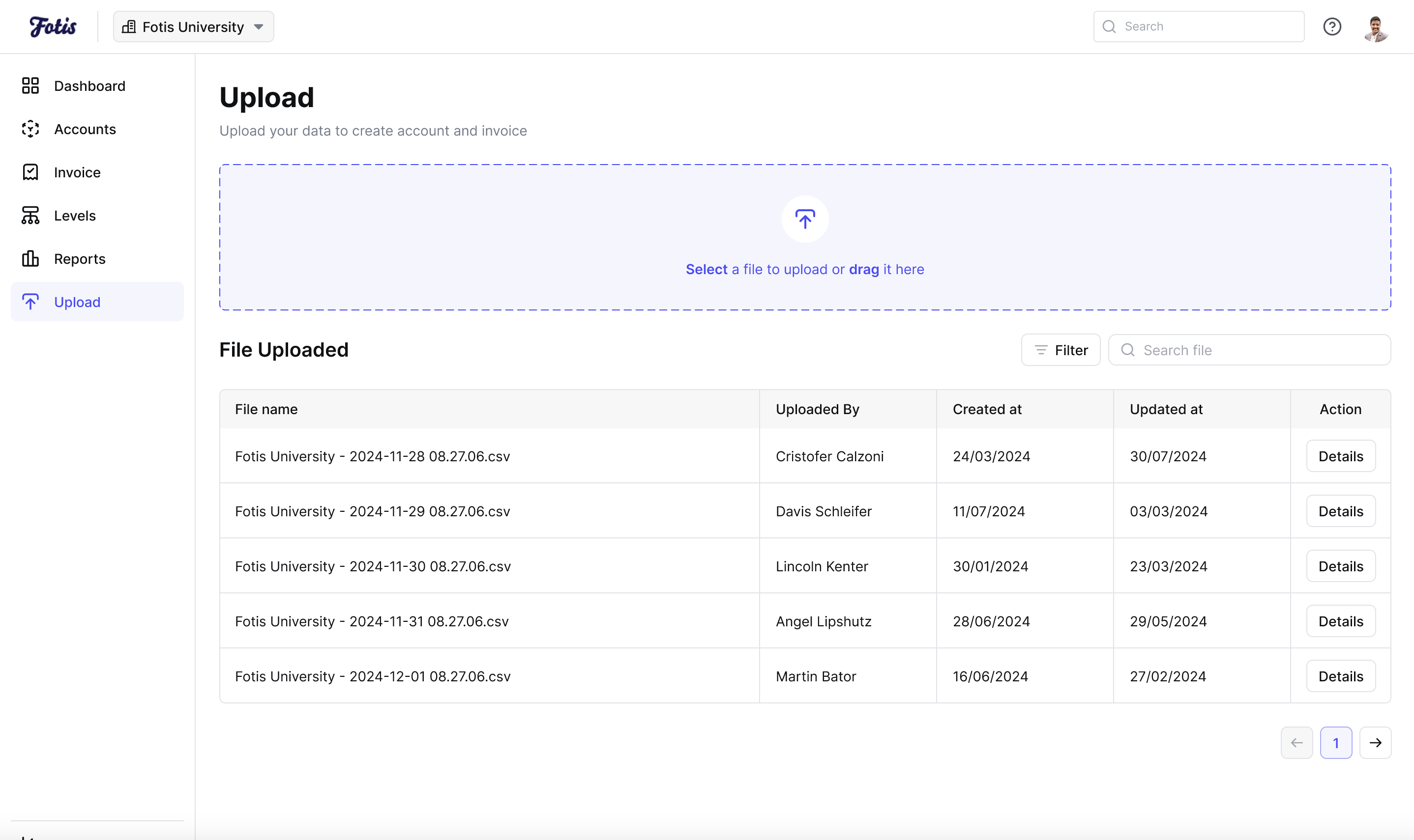 Energy Management Interface